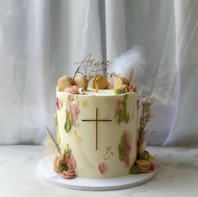 Christening cake design 8